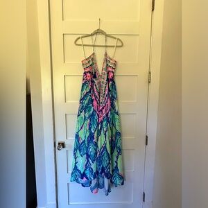 Lily Pulitzer Boho Maxi.  Slightly shorter in front.